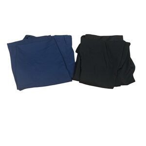 Med Couture Navy and black  Maternity Pants scrubs